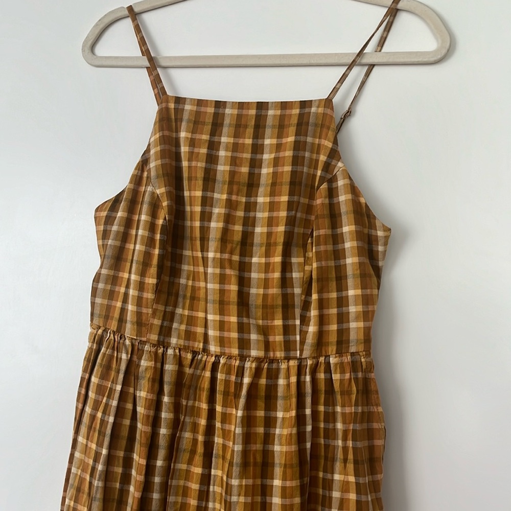 Old Navy checkered Midi dress
